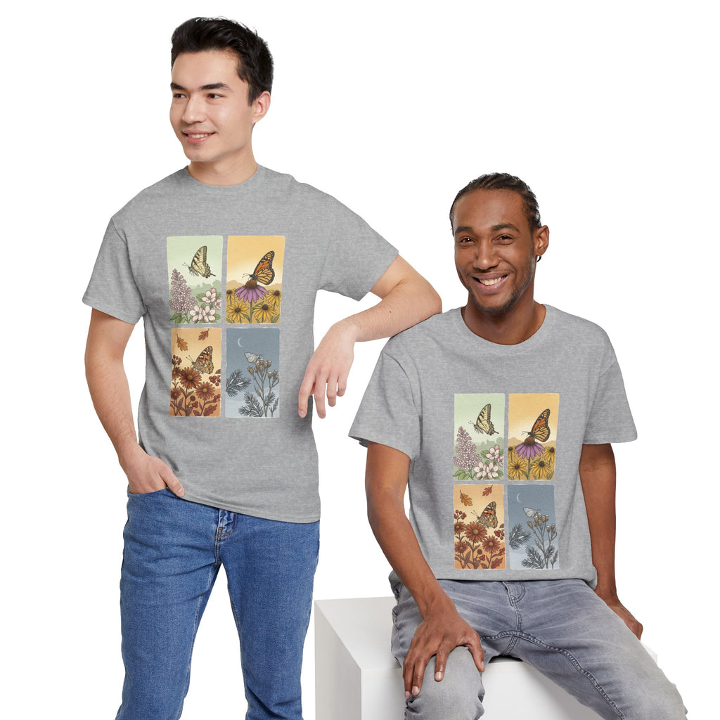 Botanical Butterfly Garden T-Shirt