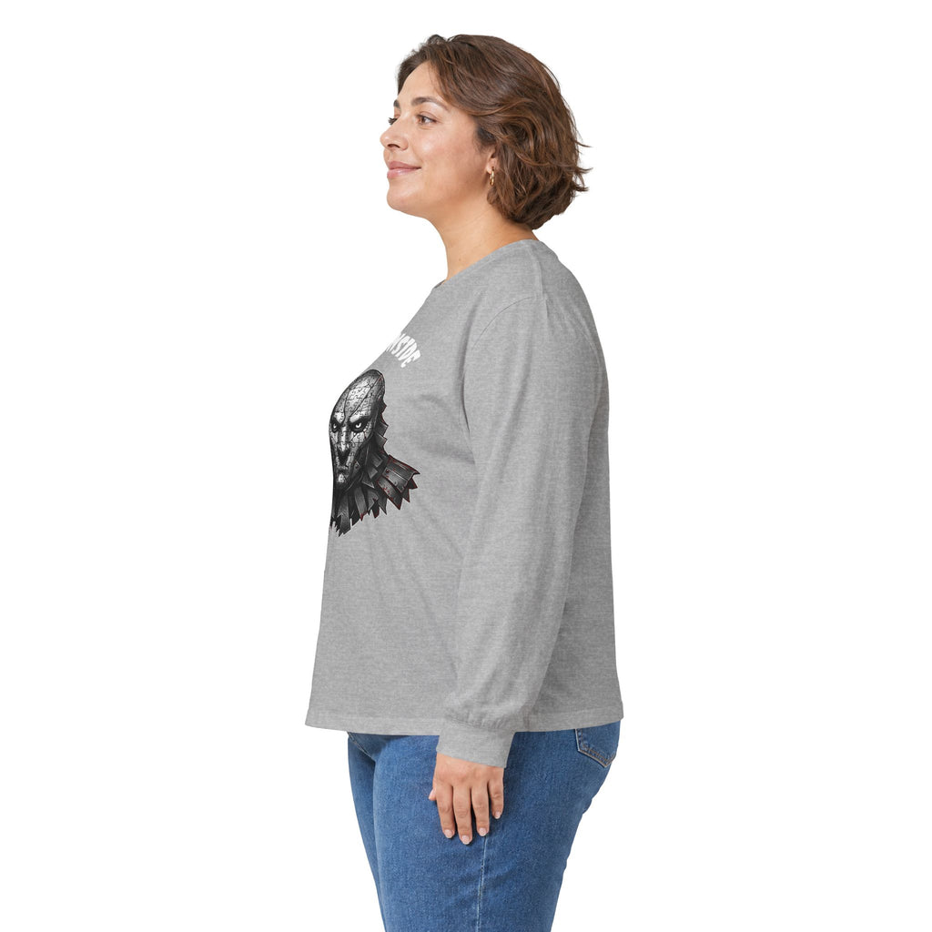 Dark Puzzle Skull Halloween Long Sleeve T-Shirt – Stay Weird Goods