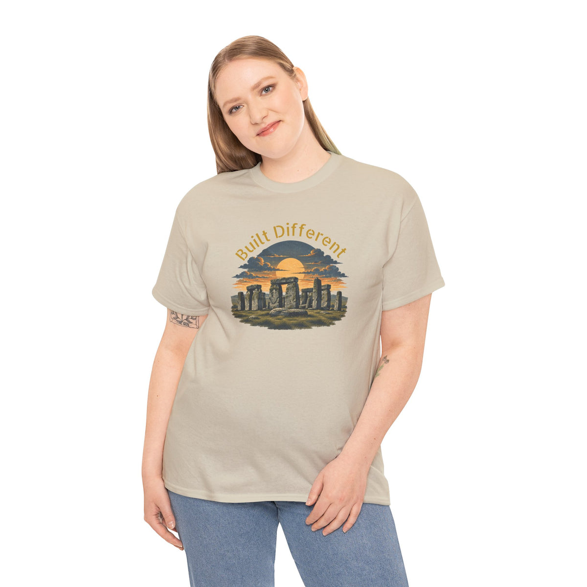 Built Different, Unisex Heavy Cotton Tee