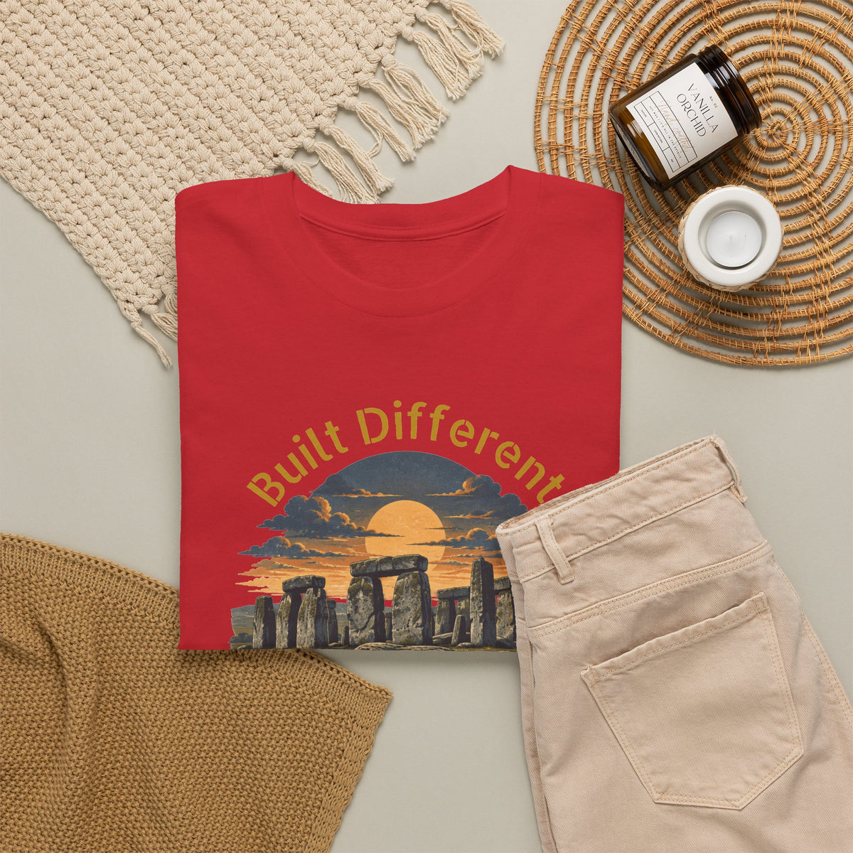 Built Different, Unisex Heavy Cotton Tee
