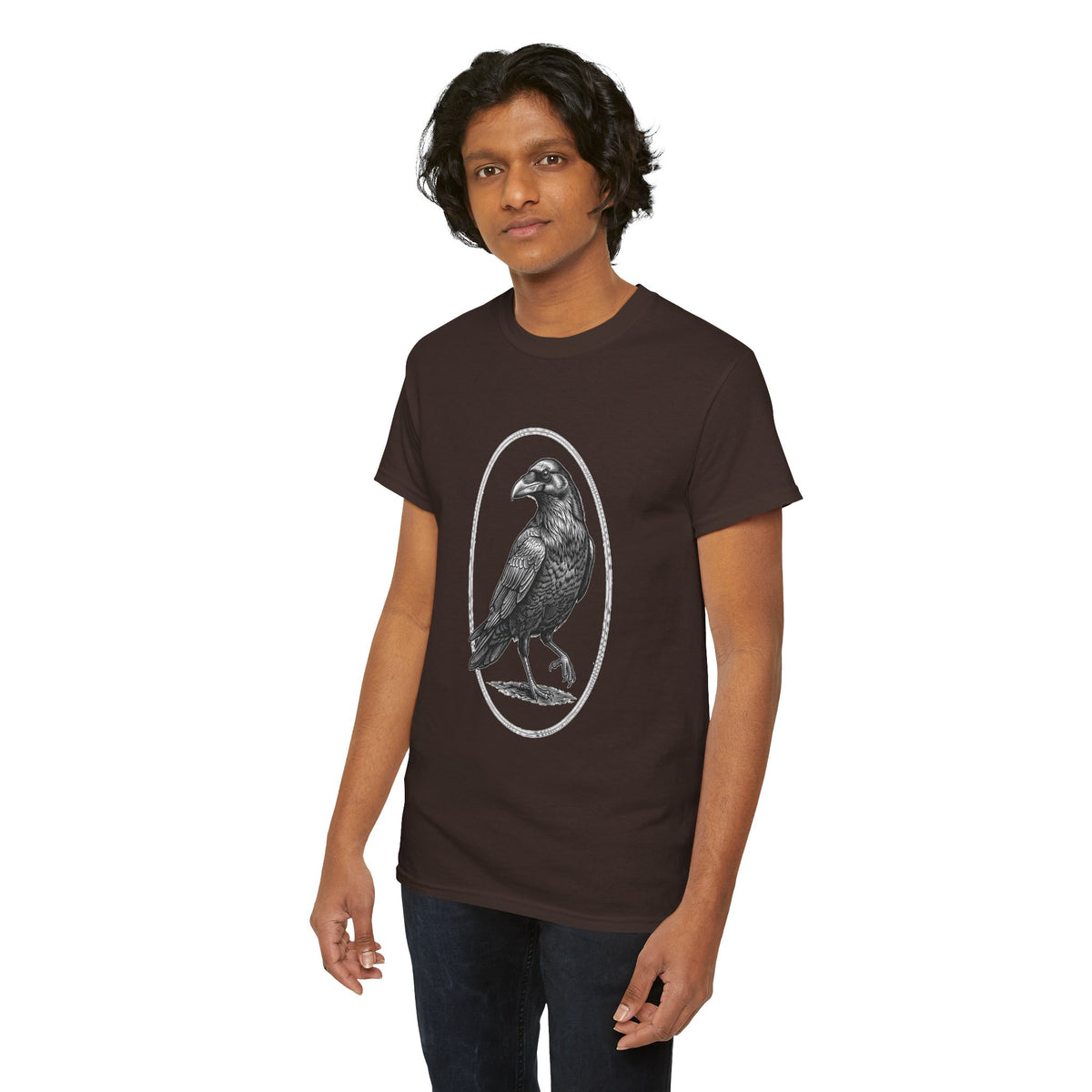 Raven Illustration T-Shirt
