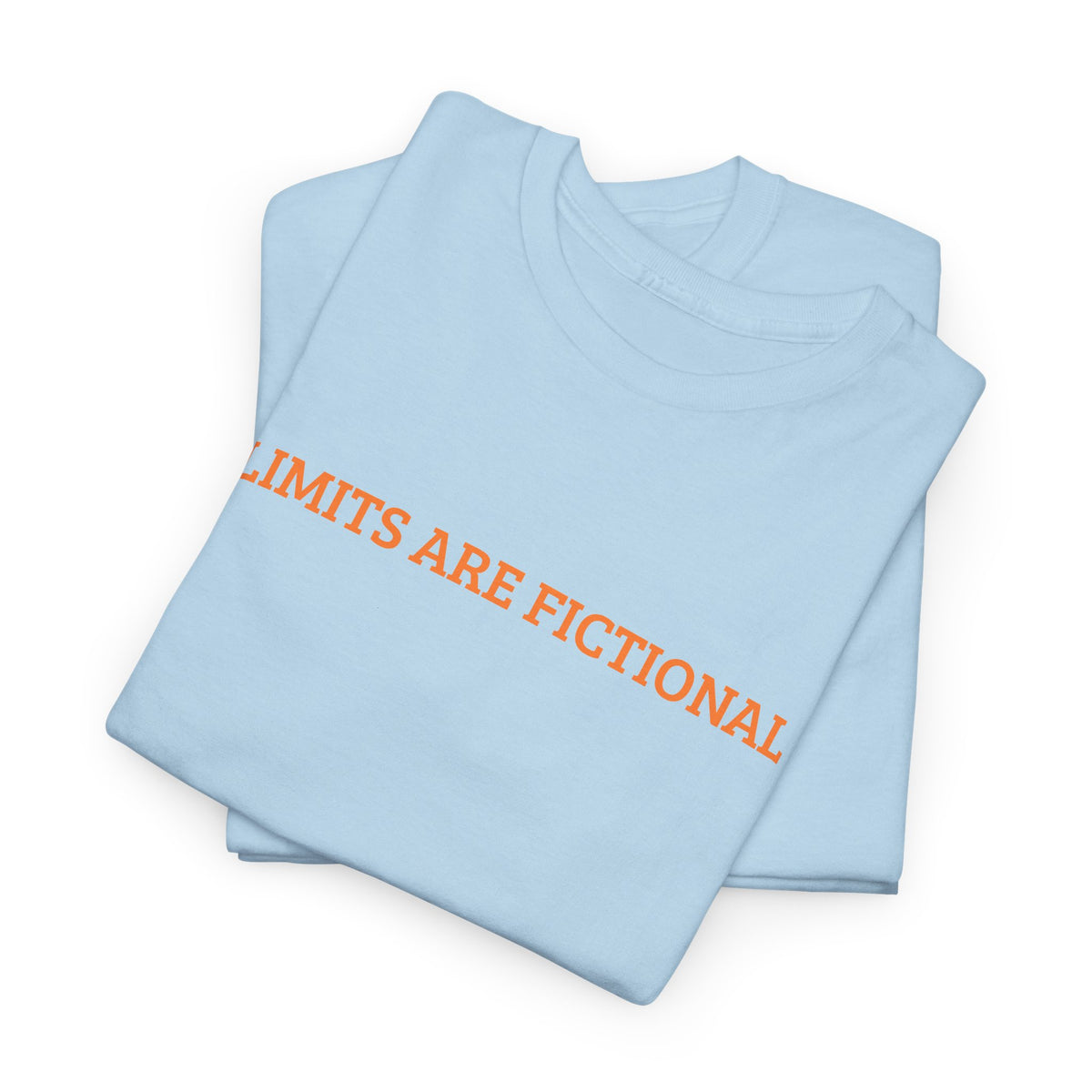 Limits Are Fictional, Motivation, Unisex Heavy Cotton Tee