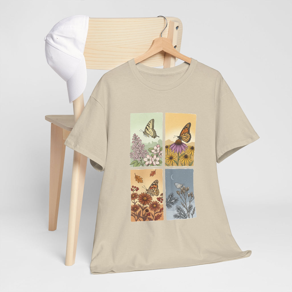 Botanical Butterfly Garden T-Shirt