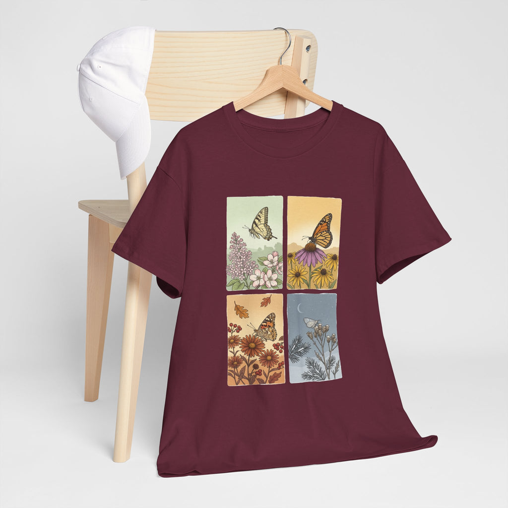 Botanical Butterfly Garden T-Shirt
