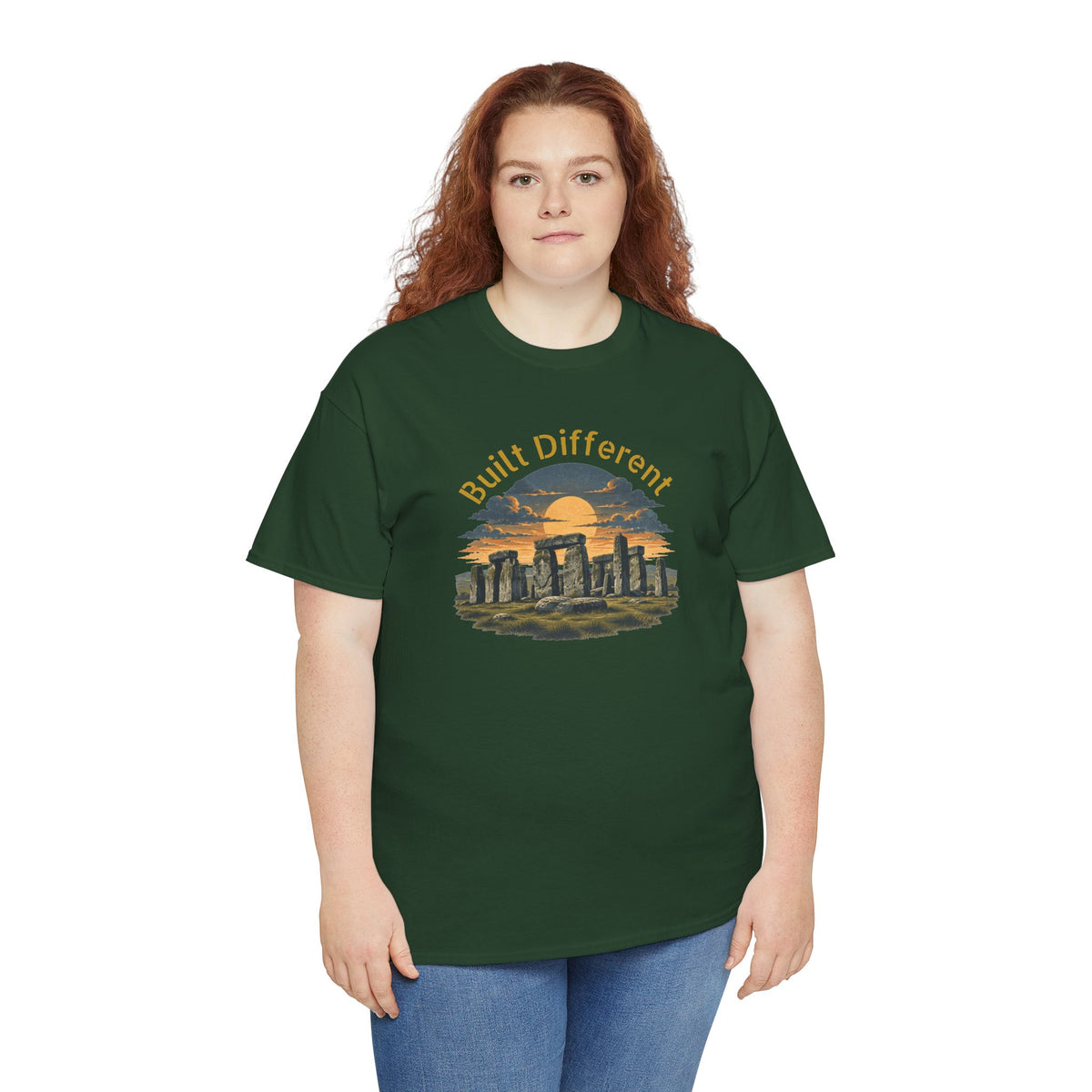 Built Different, Unisex Heavy Cotton Tee