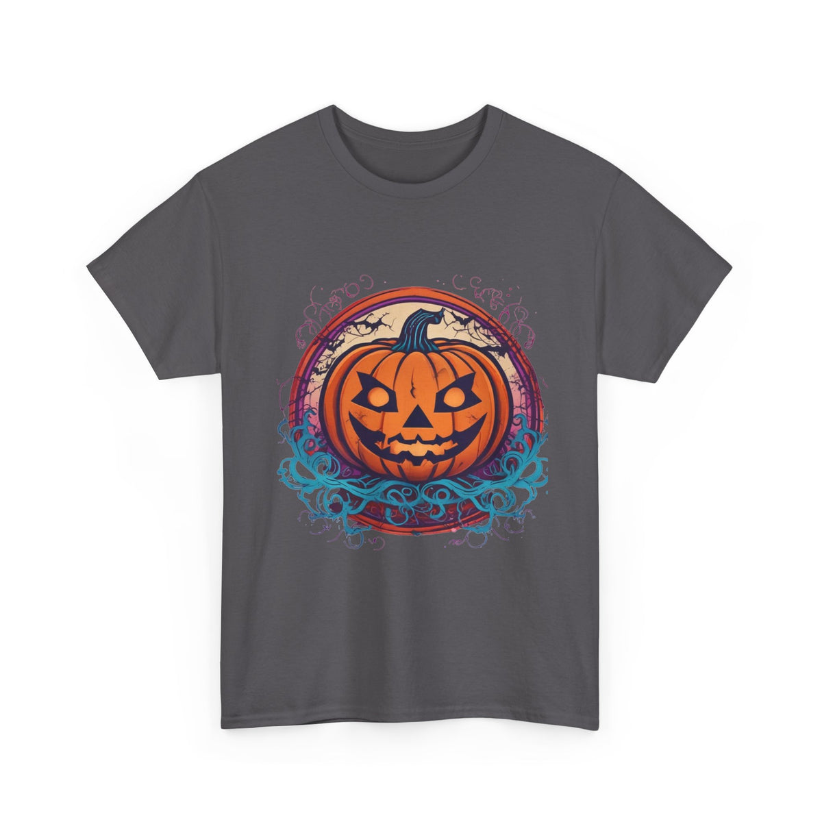 Halloween Jack-O-Lantern Heavy Cotton Tee