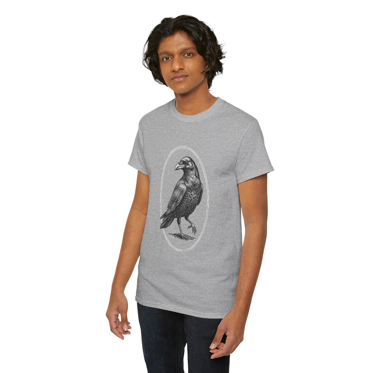 Raven Illustration T-Shirt