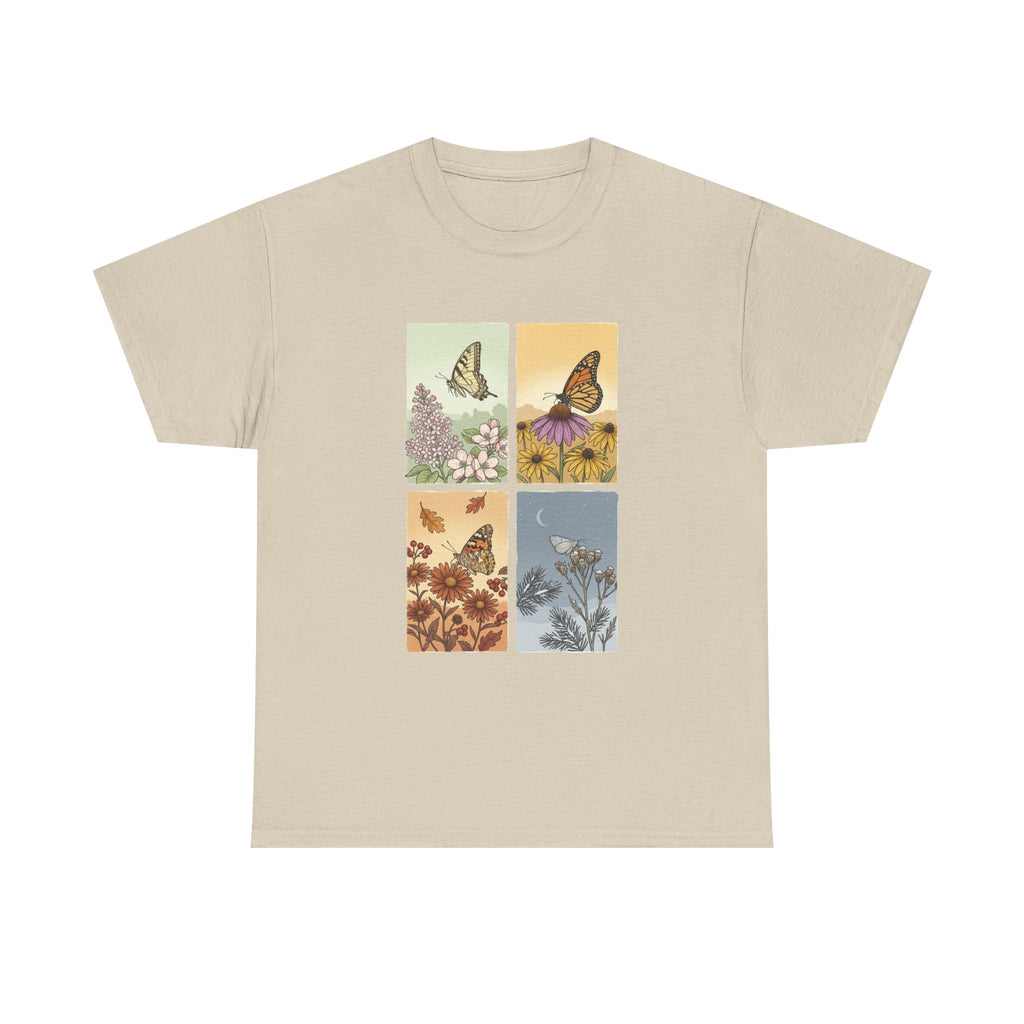 Botanical Butterfly Garden T-Shirt