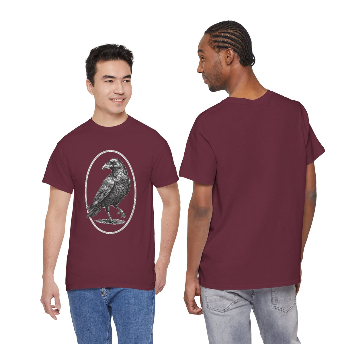 Raven Illustration T-Shirt