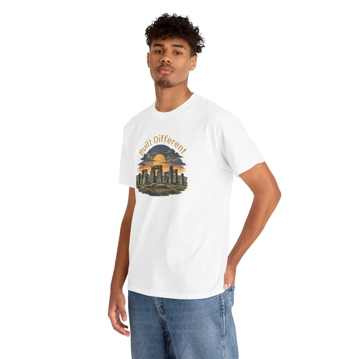 Built Different, Unisex Heavy Cotton Tee