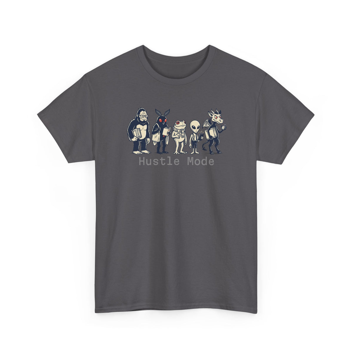 Hustle Mode Character Graphic T-Shirt