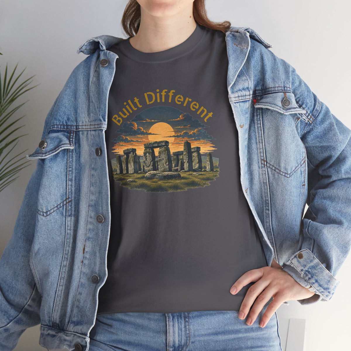 Built Different, Unisex Heavy Cotton Tee