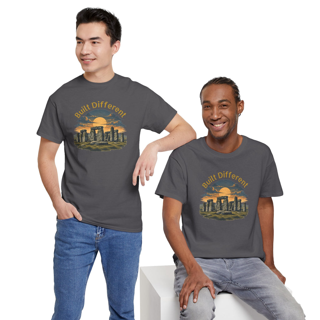 Built Different, Unisex Heavy Cotton Tee