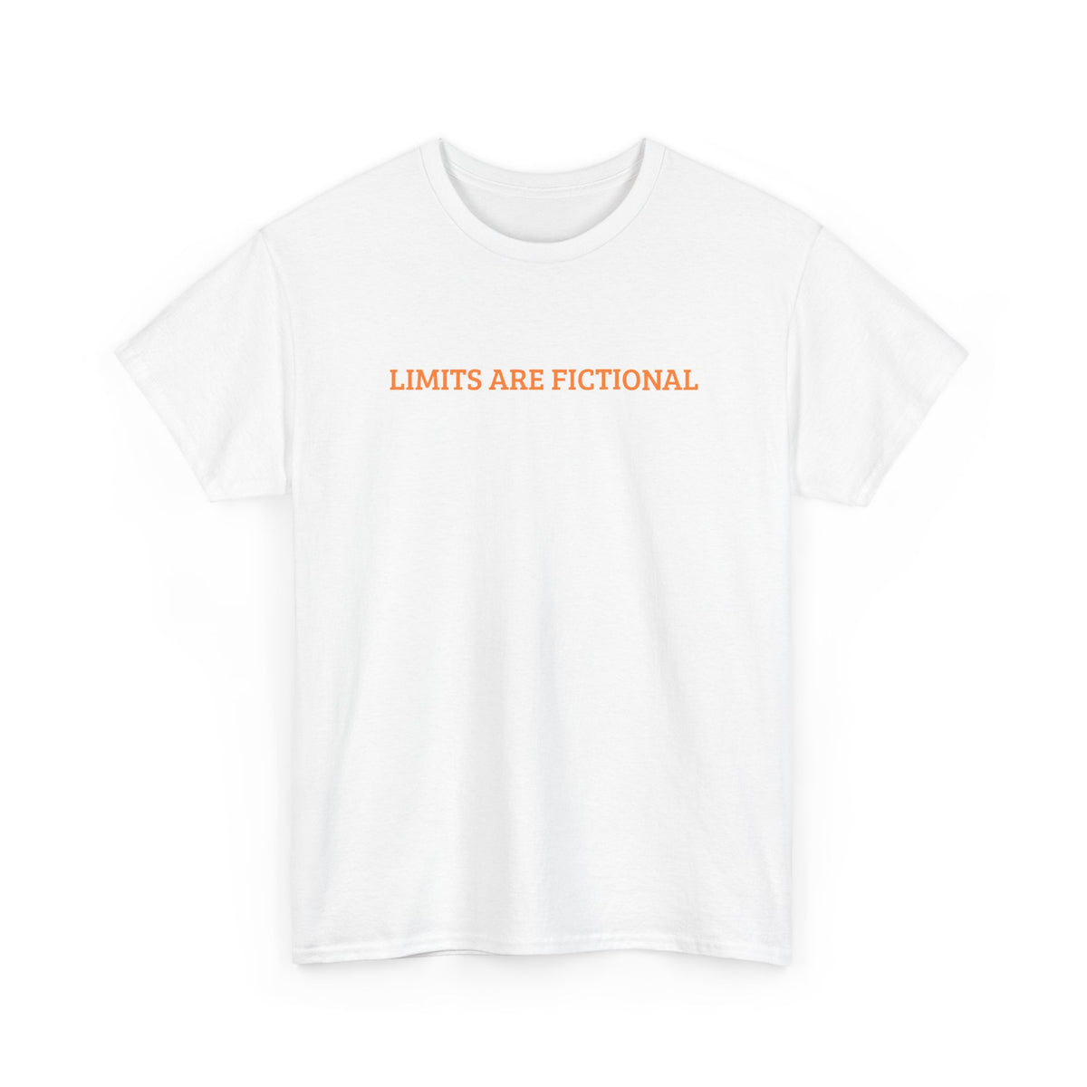 Limits Are Fictional, Motivation, Unisex Heavy Cotton Tee