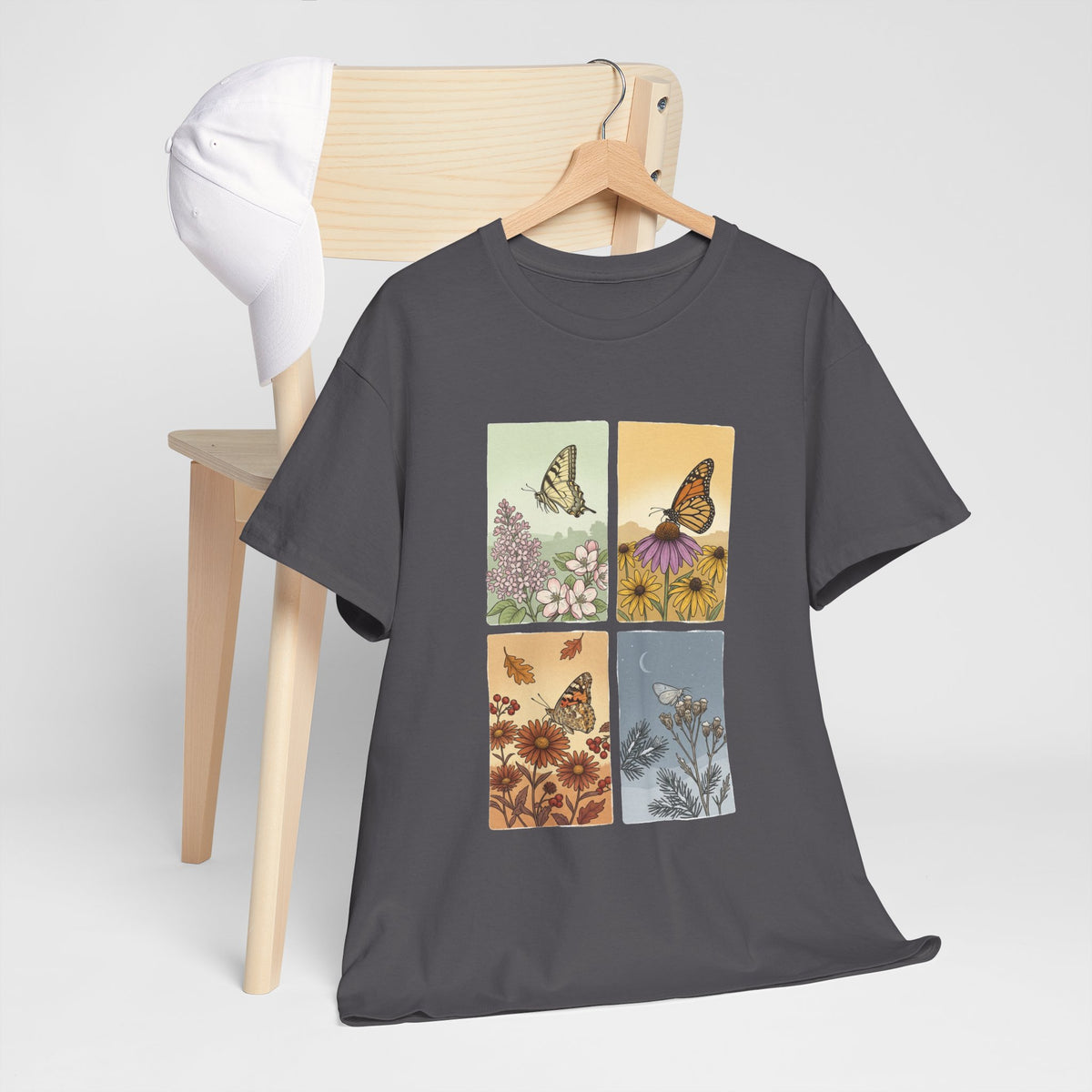 Botanical Butterfly Garden T-Shirt