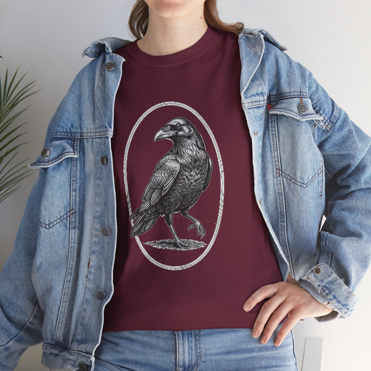 Raven Illustration T-Shirt