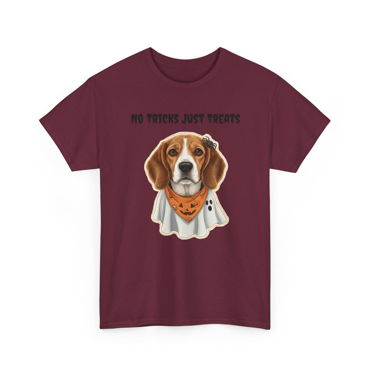 No Tricks Just Treats Beagle Halloween T-Shirt – Stay Weird Goods