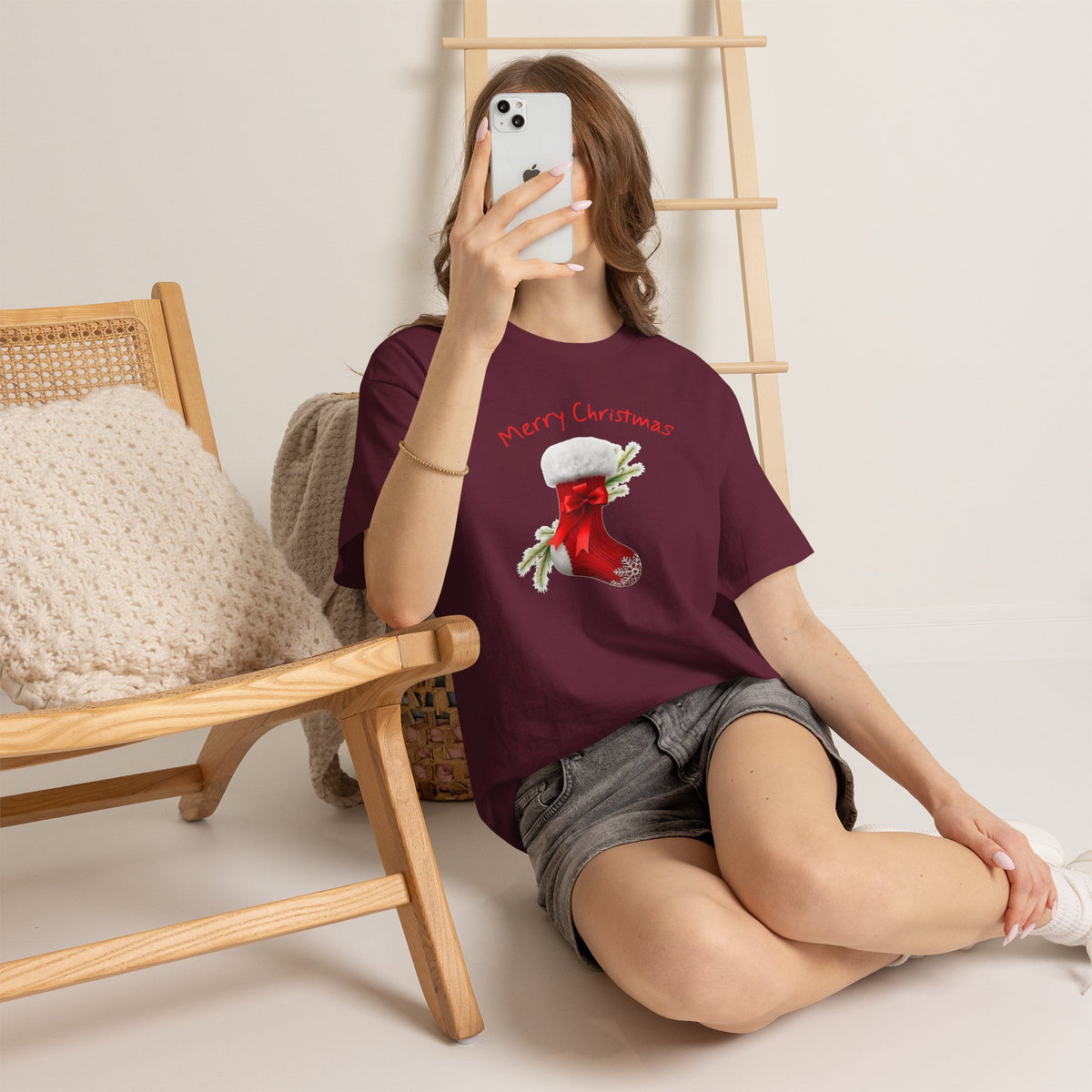 Holiday Stalking, Merry Christmas, Unisex Heavy Cotton Tee