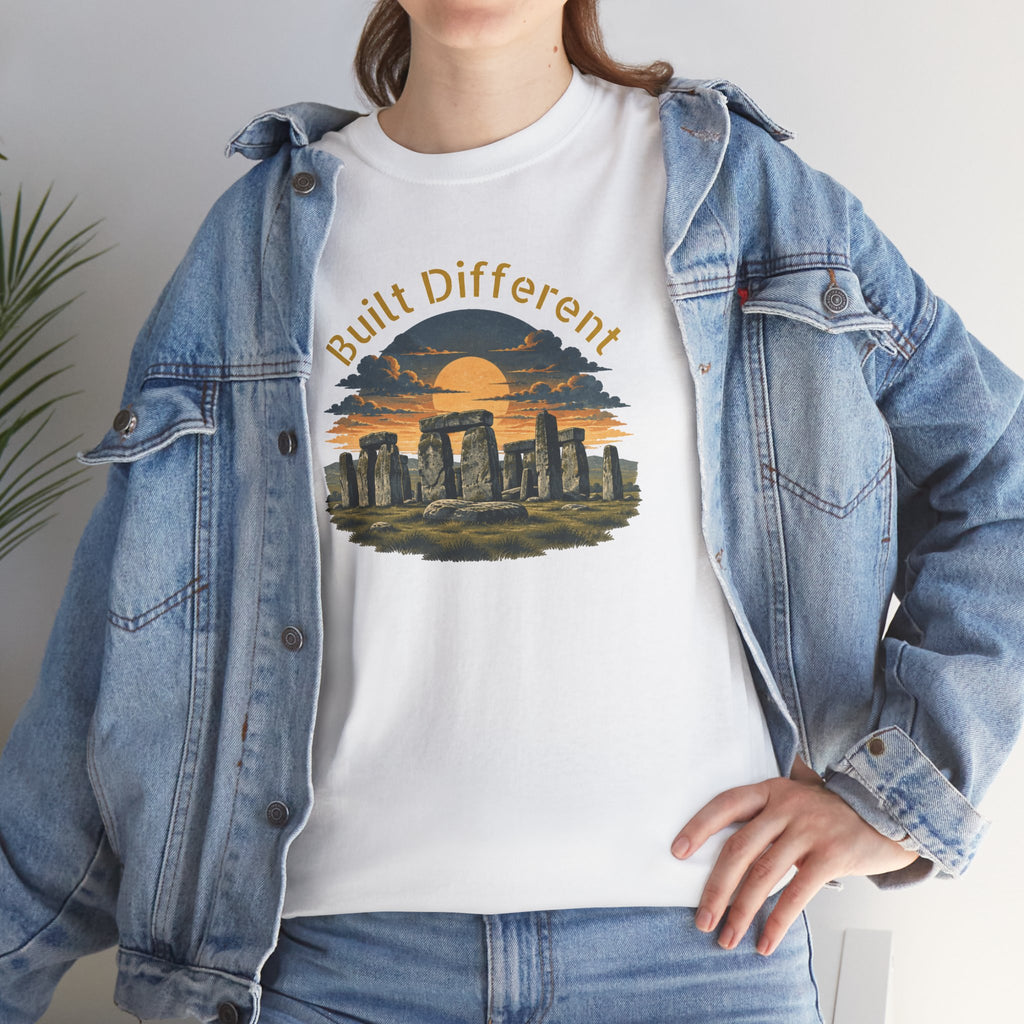 Built Different, Unisex Heavy Cotton Tee