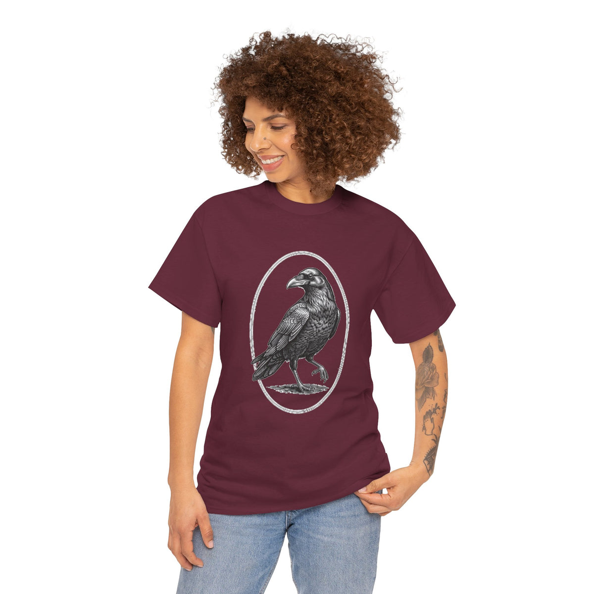 Raven Illustration T-Shirt