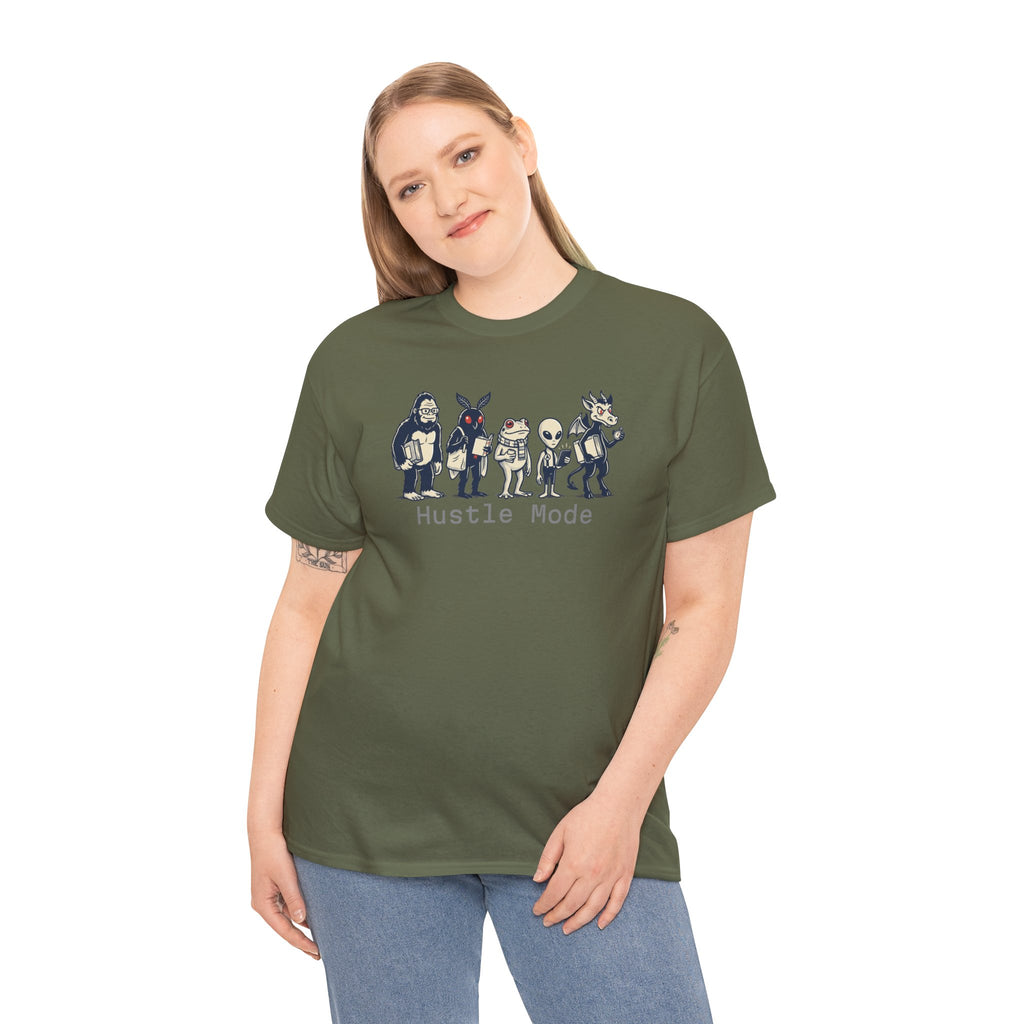 Hustle Mode Character Graphic T-Shirt
