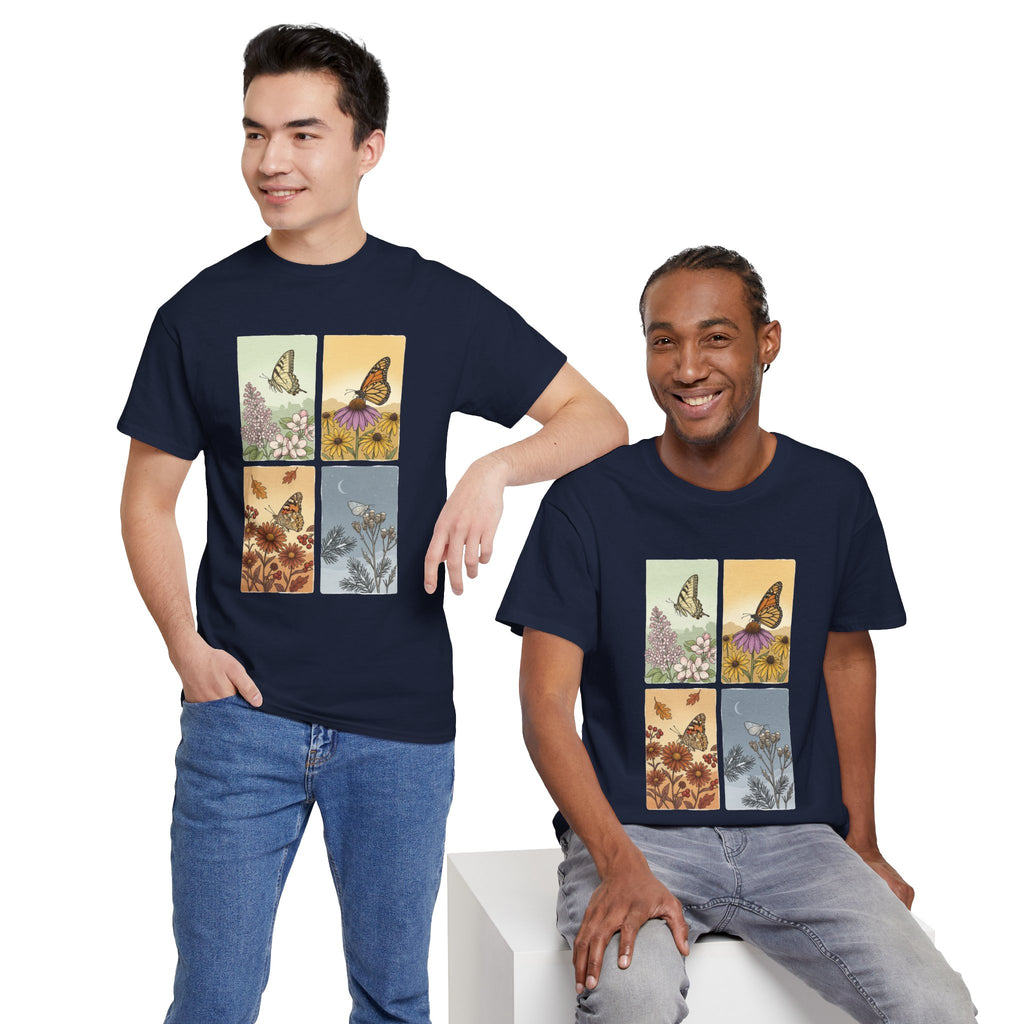 Botanical Butterfly Garden T-Shirt