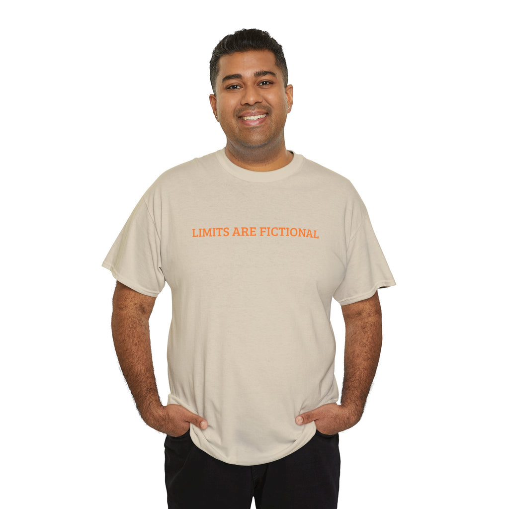 Limits Are Fictional, Motivation, Unisex Heavy Cotton Tee