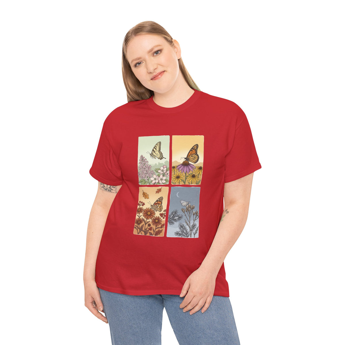 Botanical Butterfly Garden T-Shirt