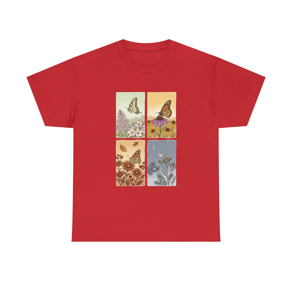 Botanical Butterfly Garden T-Shirt