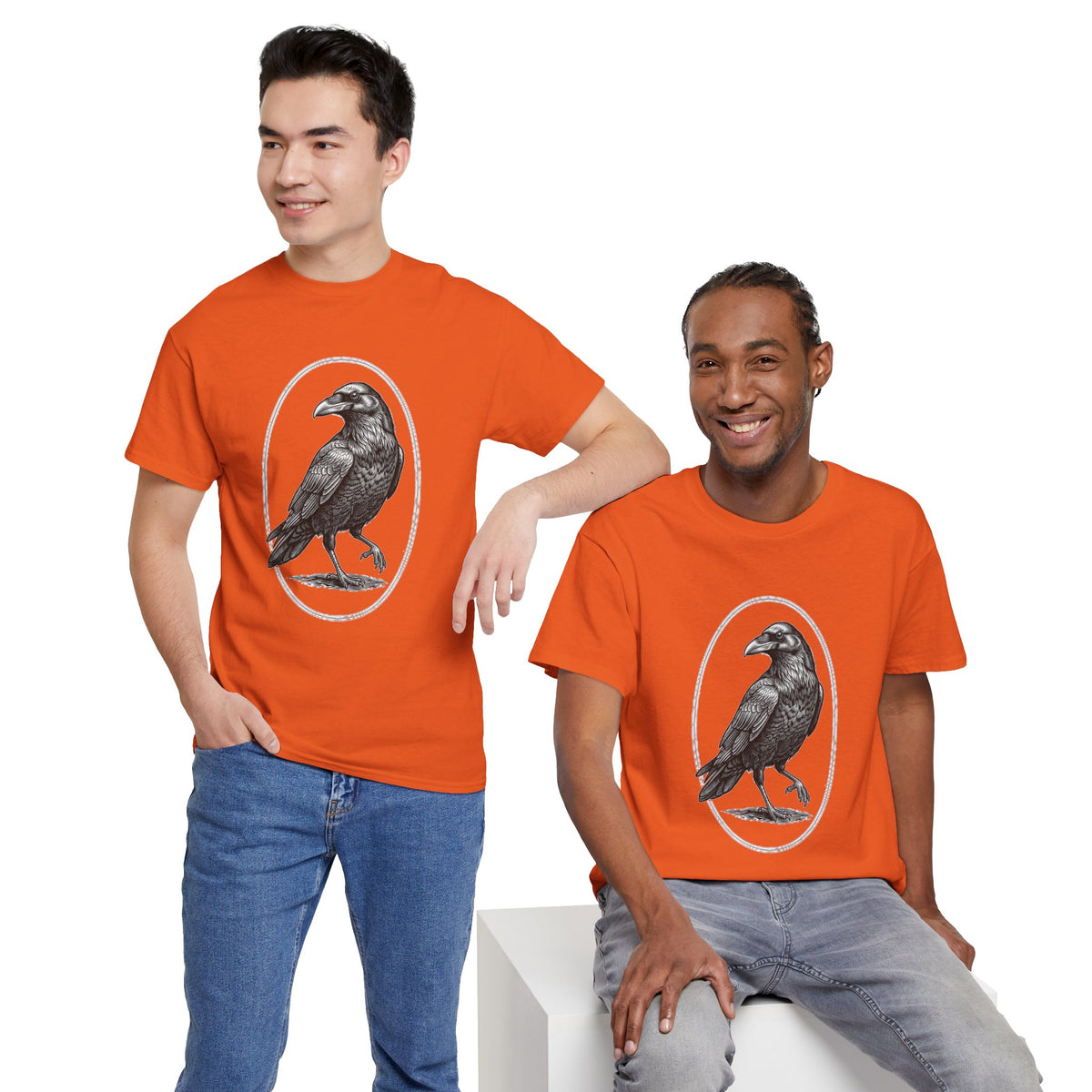 Raven Illustration T-Shirt