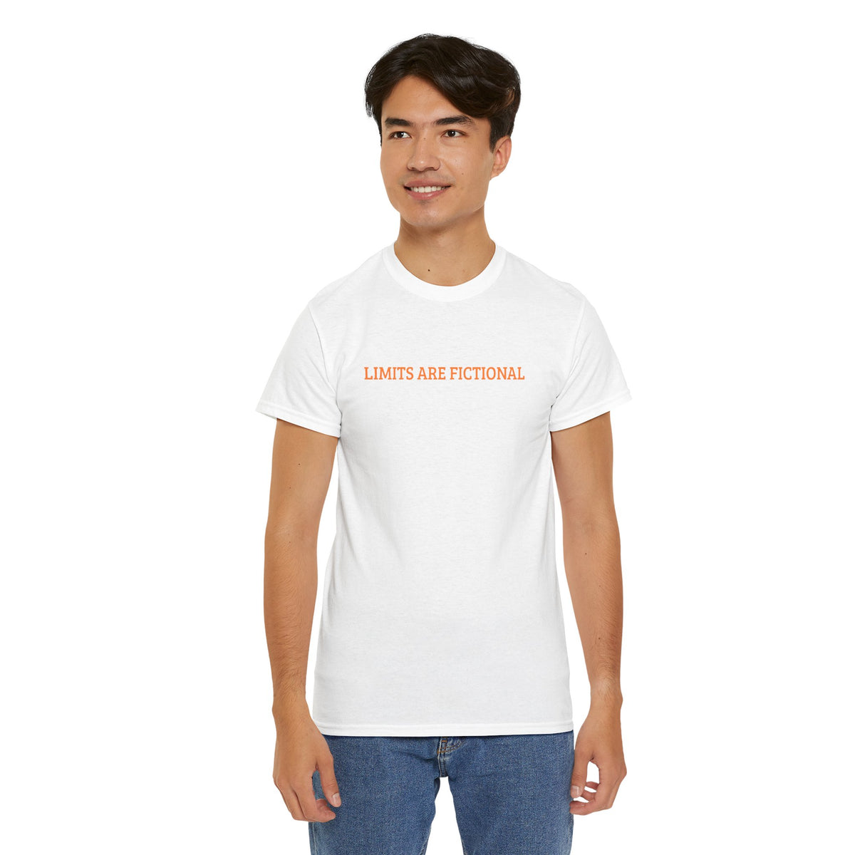 Limits Are Fictional, Motivation, Unisex Heavy Cotton Tee
