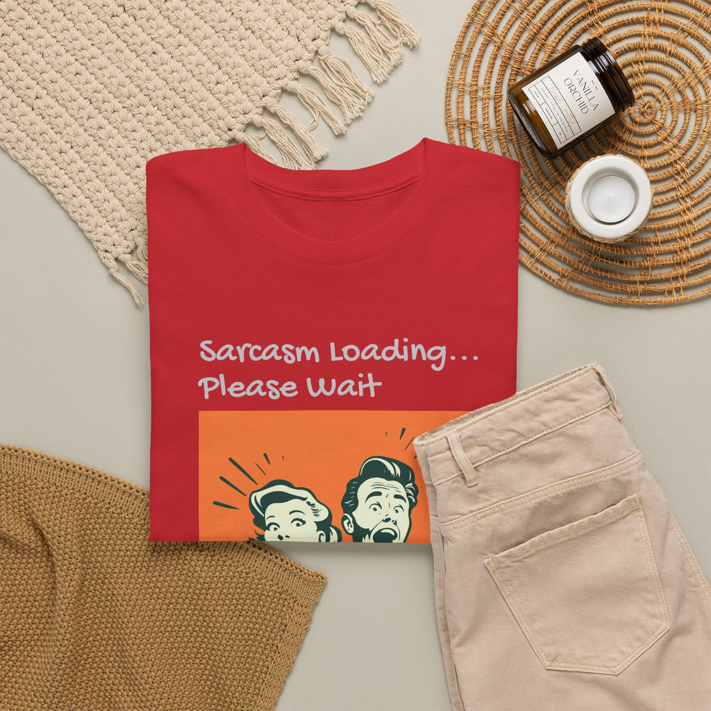 Sarcasm Loading, Funny, Heavy Cotton Tee
