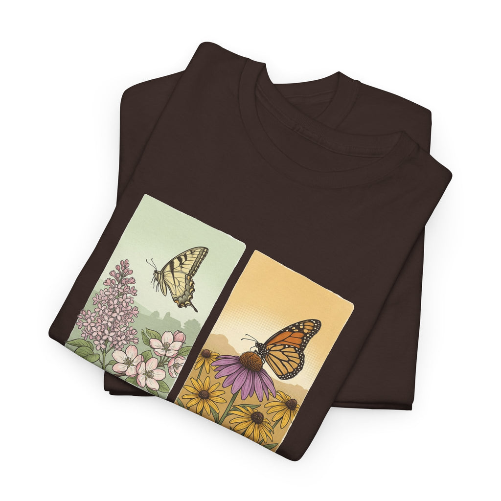 Botanical Butterfly Garden T-Shirt