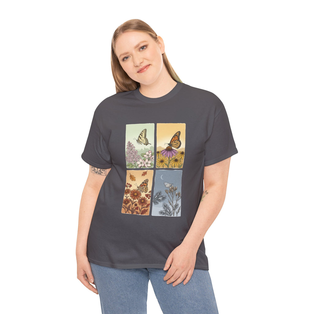 Botanical Butterfly Garden T-Shirt