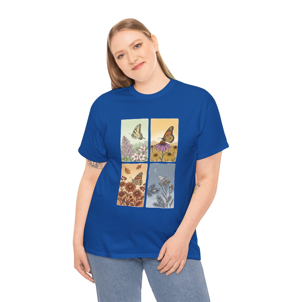 Botanical Butterfly Garden T-Shirt