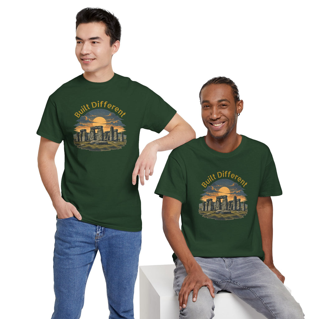 Built Different, Unisex Heavy Cotton Tee