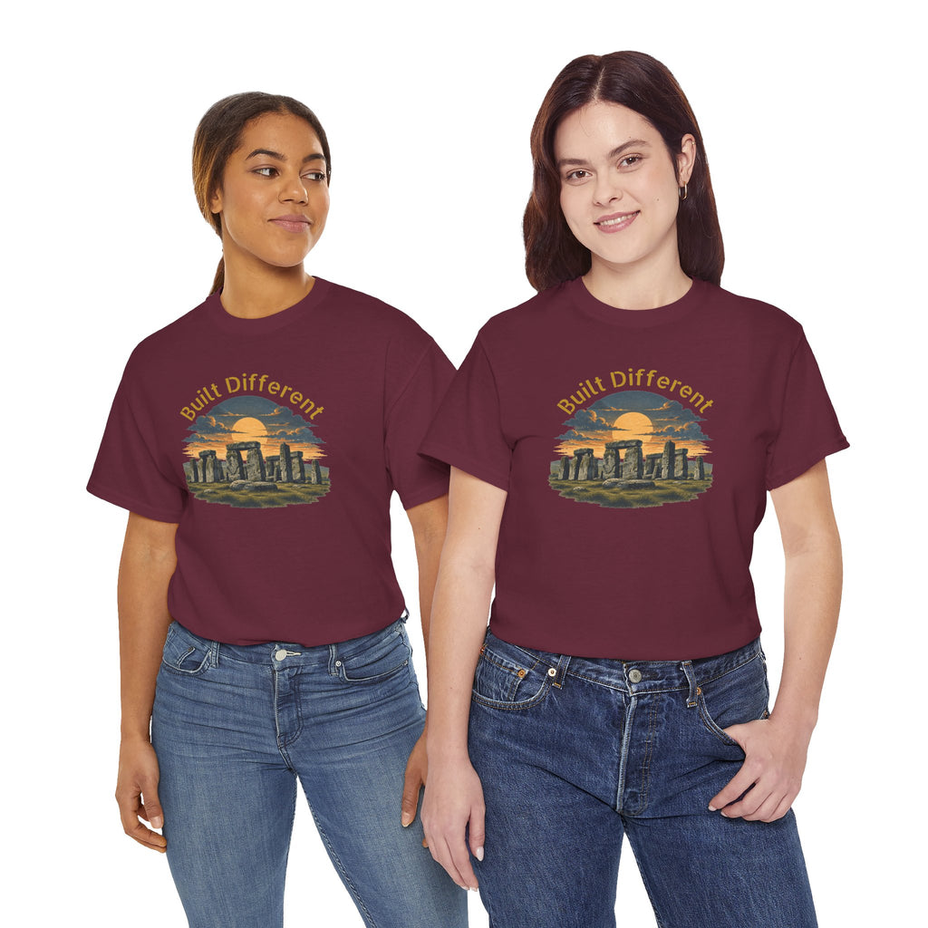 Built Different, Unisex Heavy Cotton Tee
