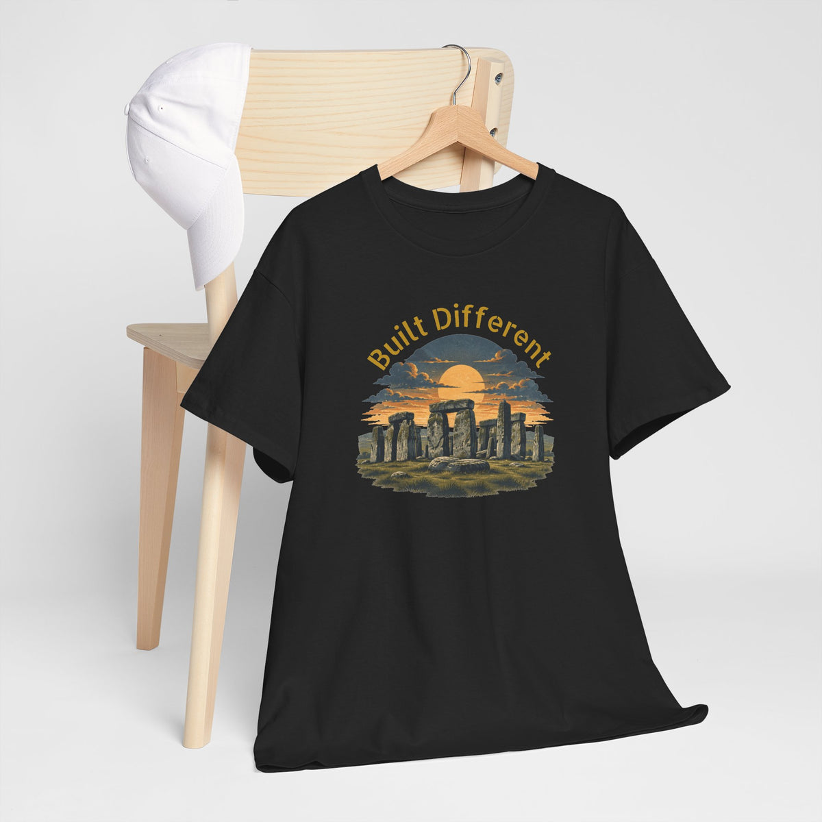 Built Different, Unisex Heavy Cotton Tee