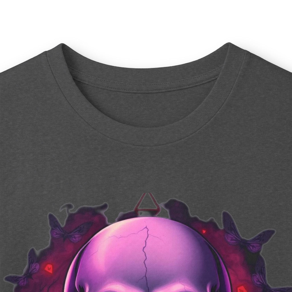 Purple Skull Halloween Long Sleeve Tee