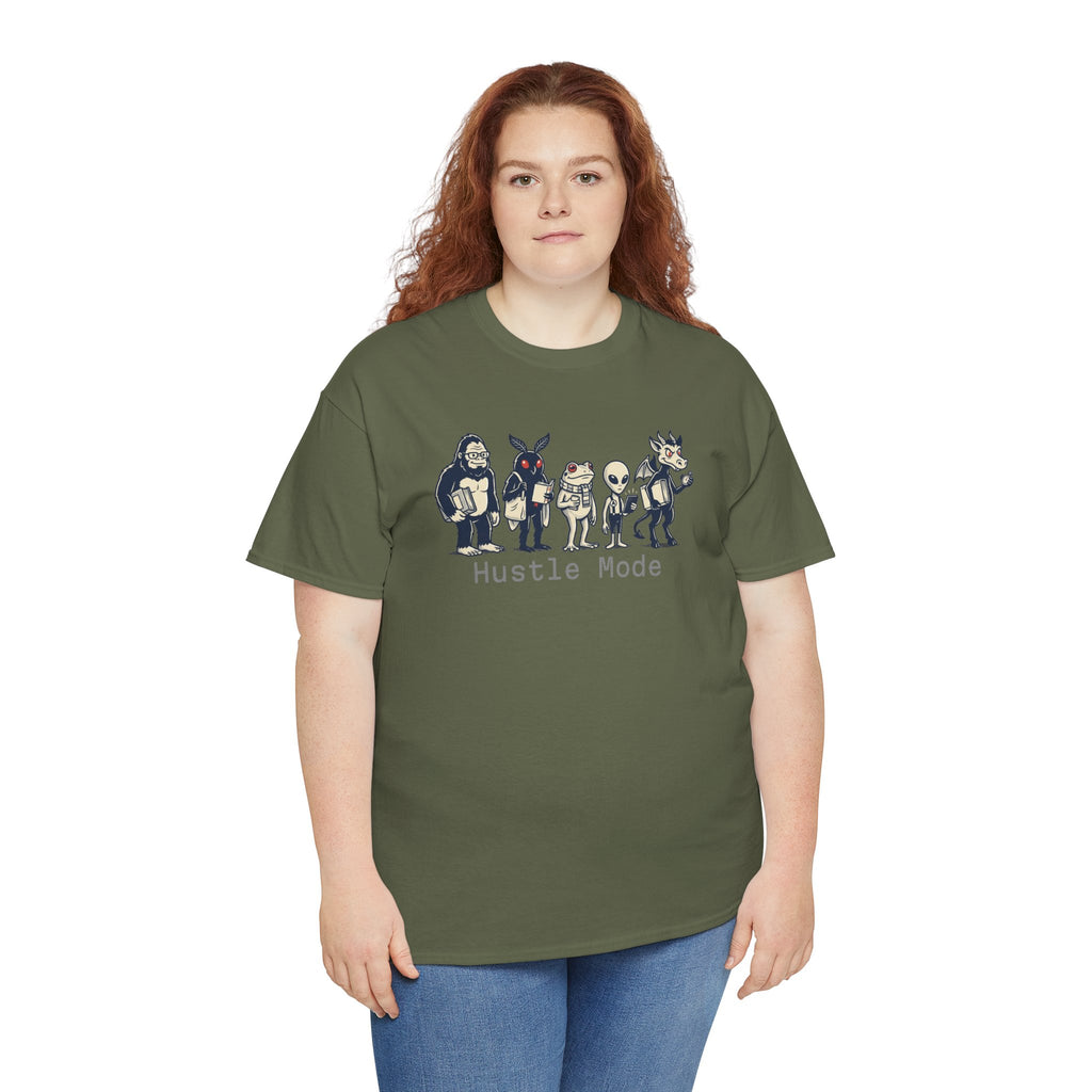 Hustle Mode Character Graphic T-Shirt