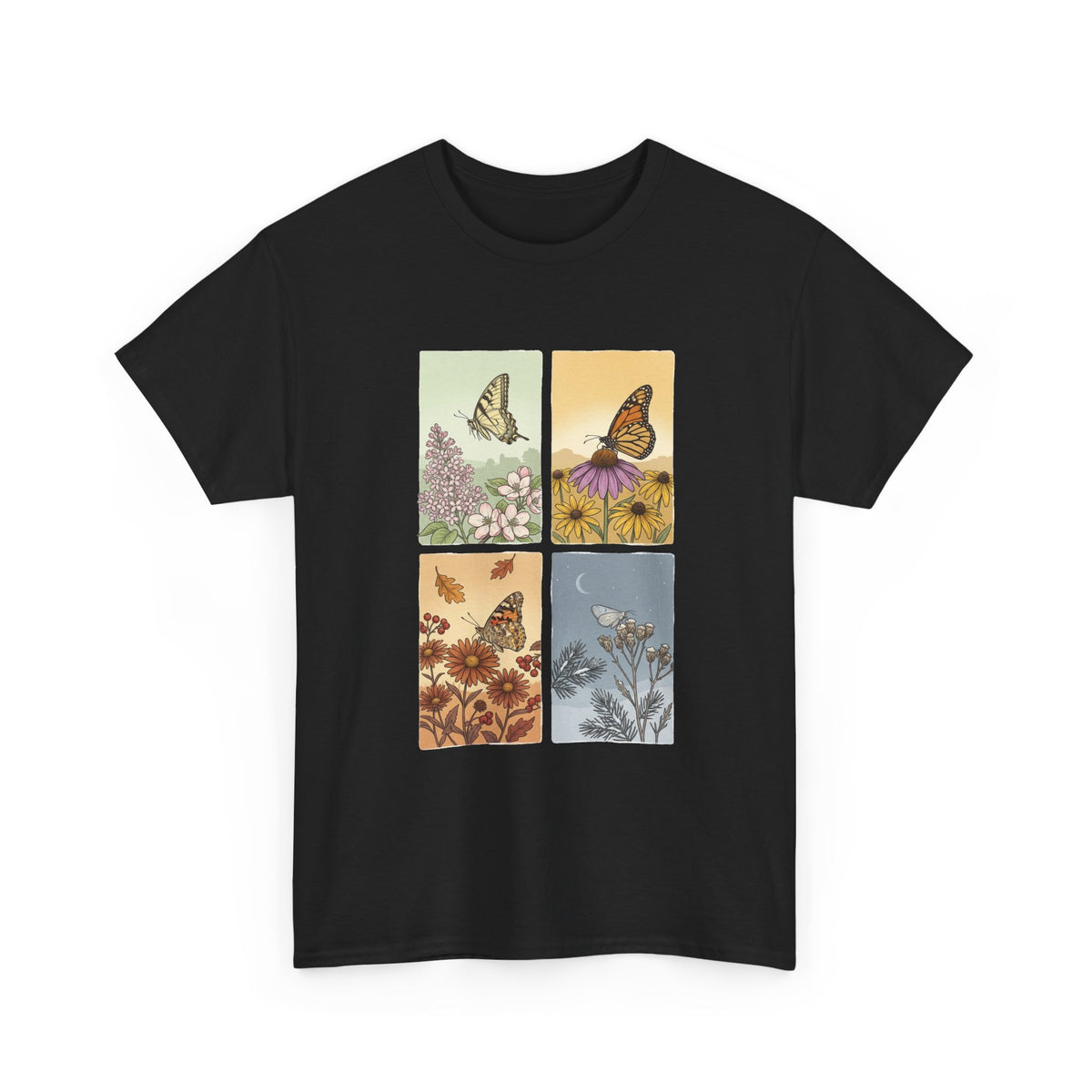Botanical Butterfly Garden T-Shirt