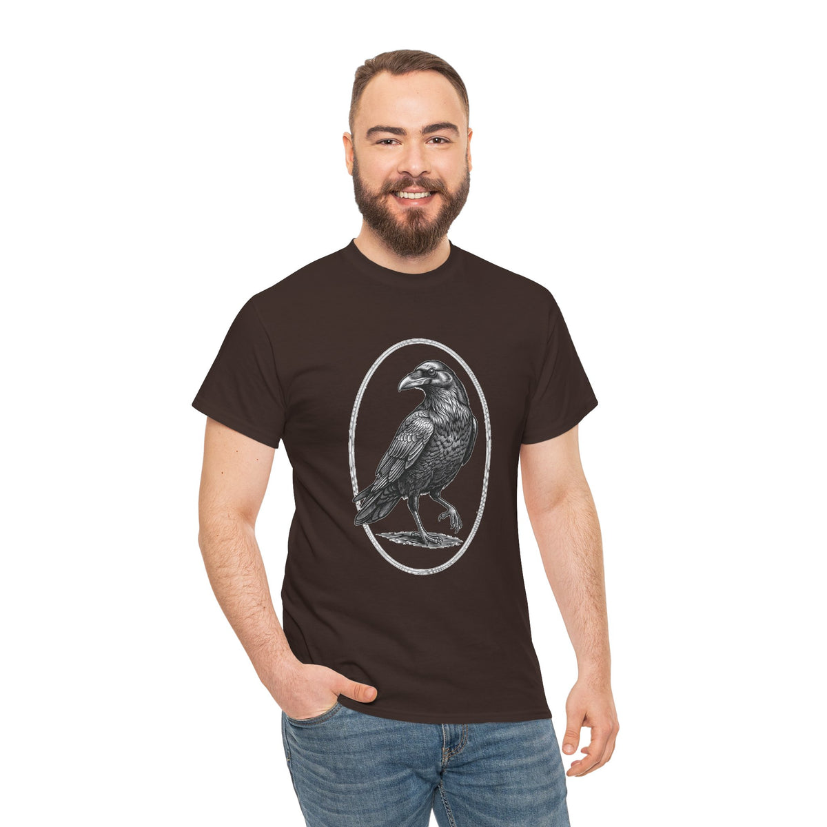 Raven Illustration T-Shirt