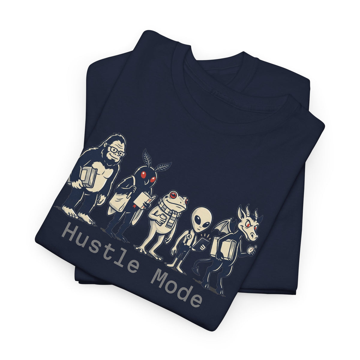 Hustle Mode Character Graphic T-Shirt