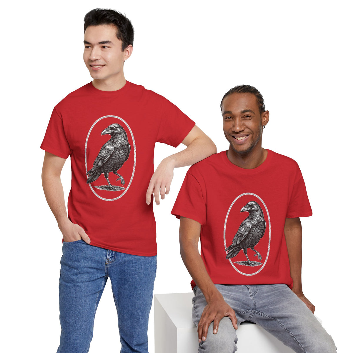 Raven Illustration T-Shirt