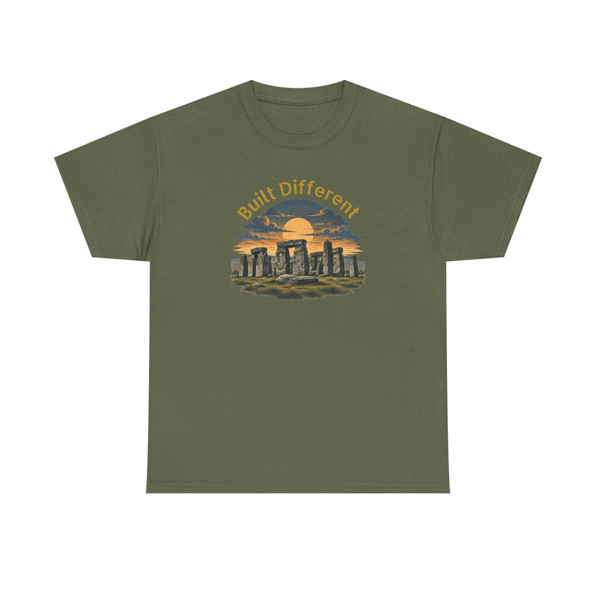 Built Different, Unisex Heavy Cotton Tee