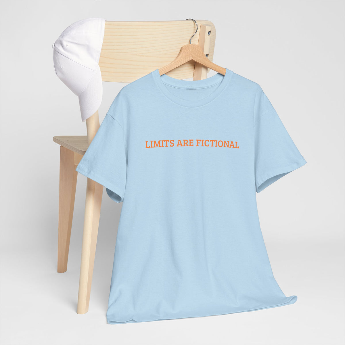 Limits Are Fictional, Motivation, Unisex Heavy Cotton Tee