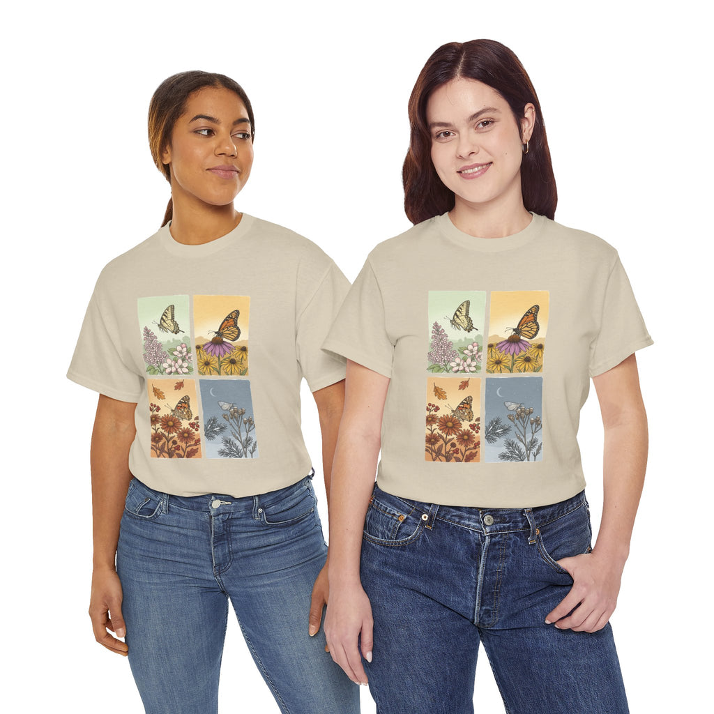 Botanical Butterfly Garden T-Shirt