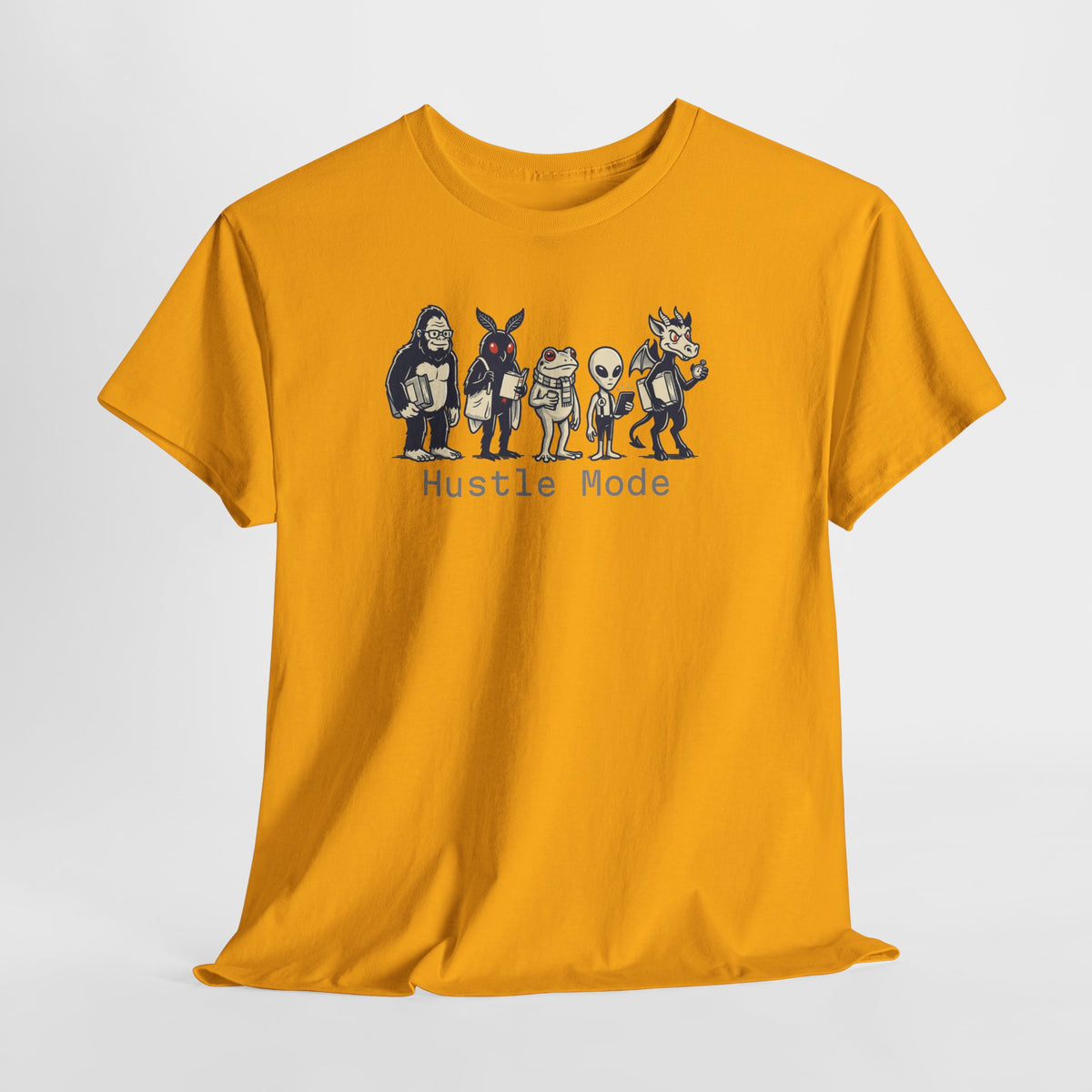 Hustle Mode Character Graphic T-Shirt