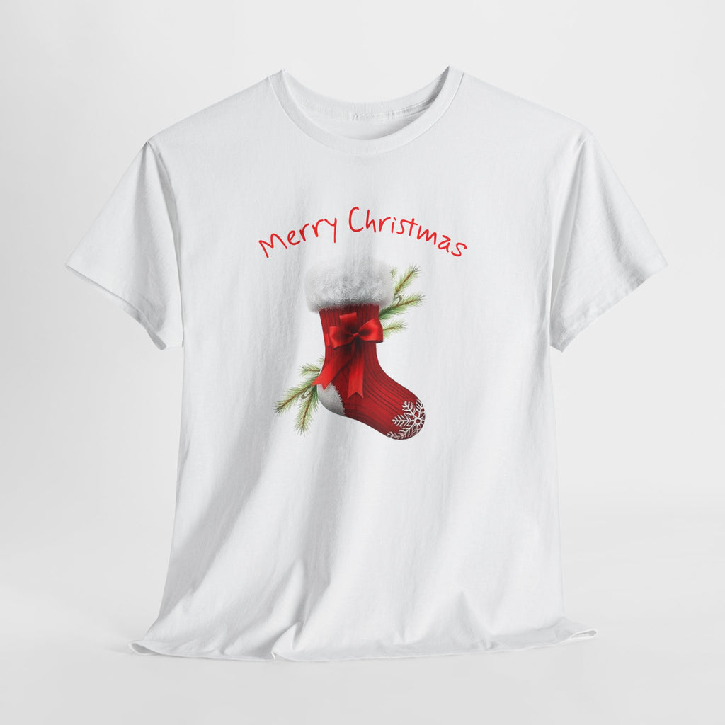 Holiday Stalking, Merry Christmas, Unisex Heavy Cotton Tee