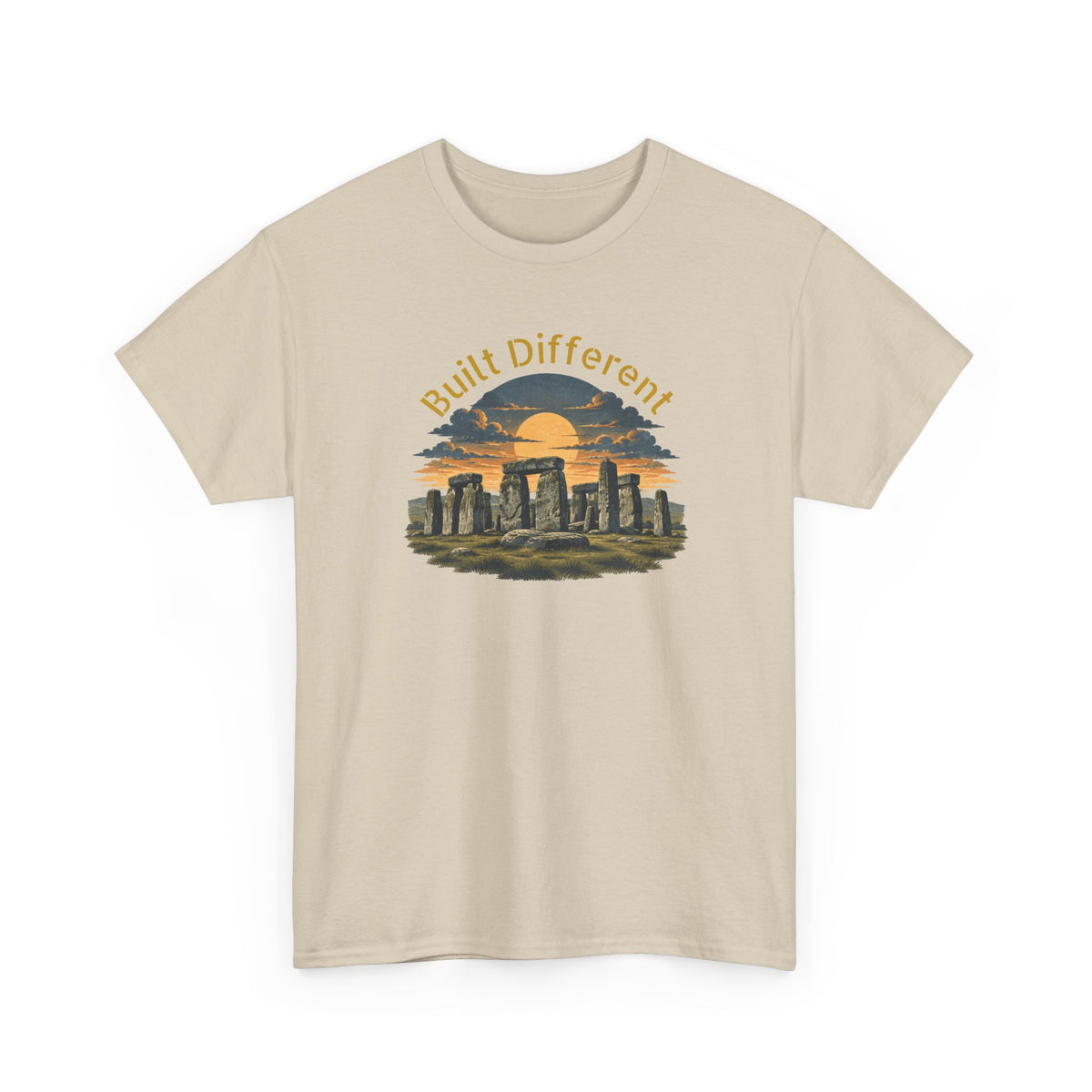 Built Different, Unisex Heavy Cotton Tee